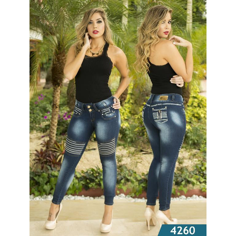 Jean Levantacola Colombiano Kapriccio  Ref. 126 -4260 SIZE 5 USA 10 COL NEWLY ARRIVED - awesome jeans colombia