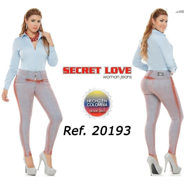 20193PAT-N JEANS LEVANTACOLA SIZE 5 USA 10 COL - awesome jeans colombia