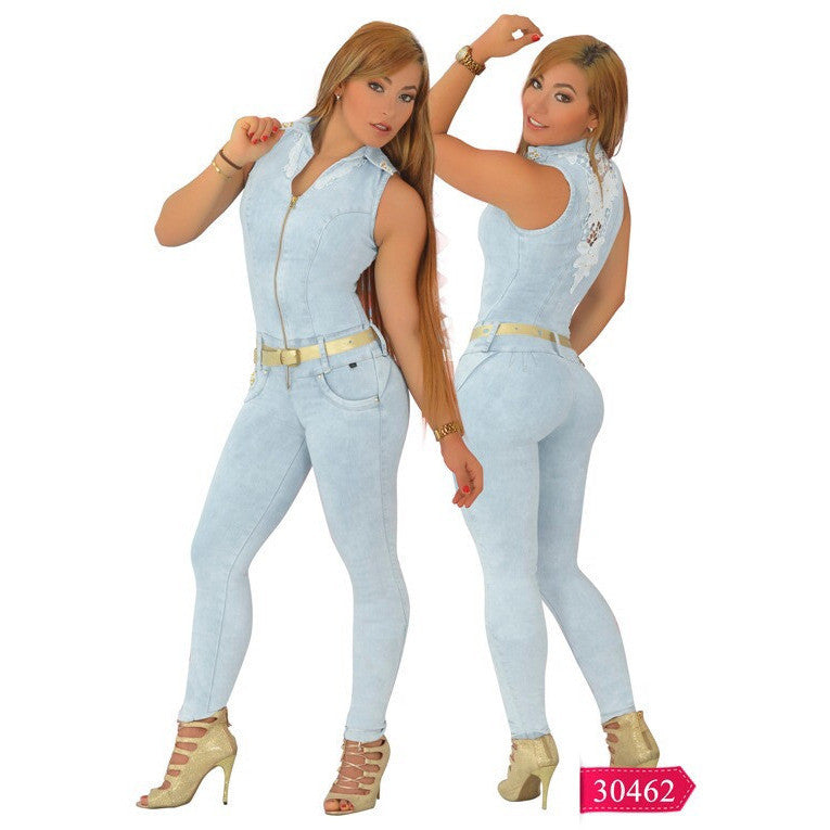 Enterizo Levantacola Colombiano Dubay  Ref. 115 -30462 SIZE 5 USA 10 COL - awesome jeans colombia