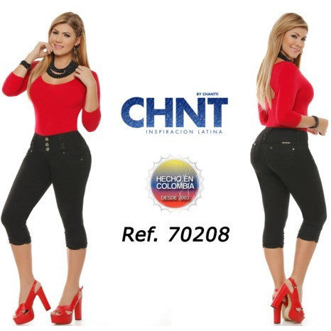 70208CAPA-B BUMP UP CAPRIS SIZE 7 USA 12 COL - awesome jeans colombia