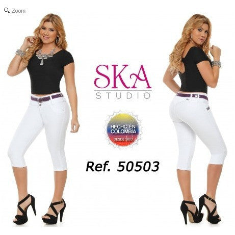 50503CAPA-N BUMP UP CAPRIS SIZE 3 USA 8 COL - awesome jeans colombia