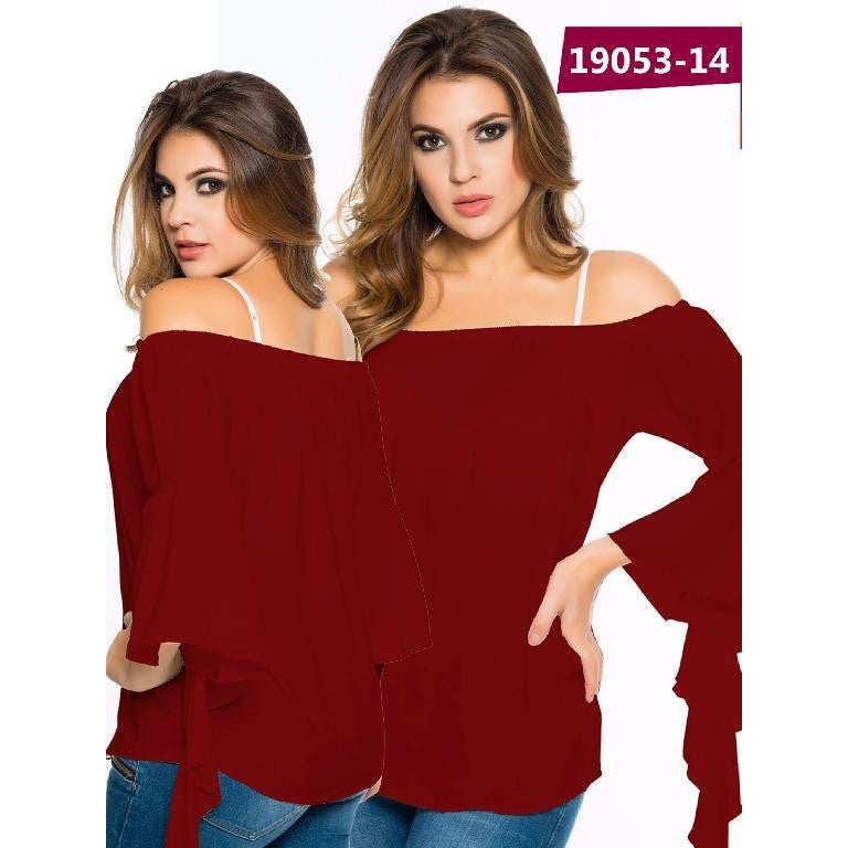 Moda Cereza  Ref. 101 -19053-14 Vinotinto - awesome jeans colombia